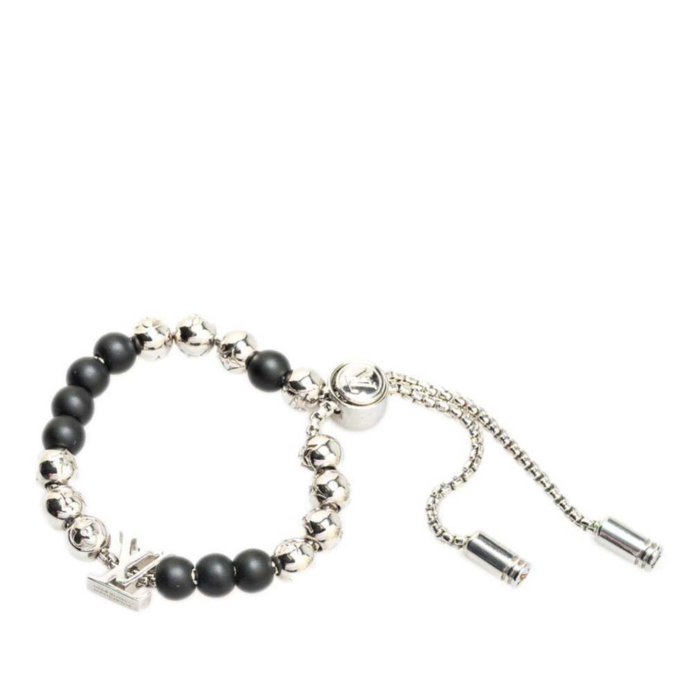 LOUIS VUITTON Black Monogram Charm Bracelet - Picture 2 of 6